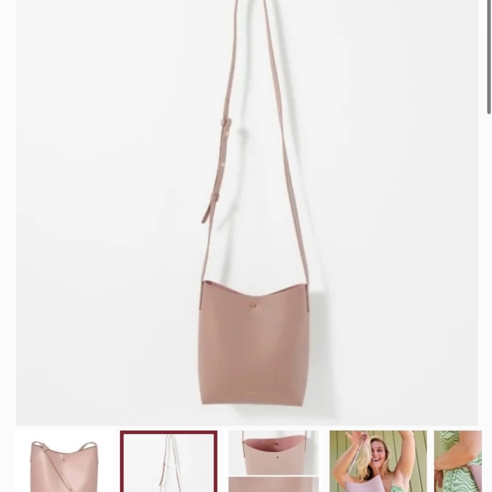 Chic Blush Crossbody Bag